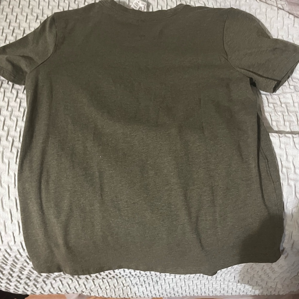 lululemon athletica Olive Green Short Sleeve Tee